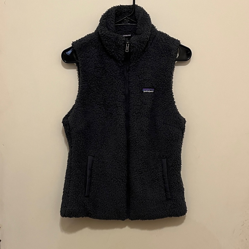 Patagonia Los Gatos dark grey vest women’s size medium